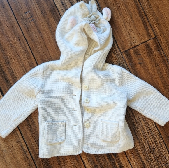 GAP Other - Baby Gap Crocheted Unicorn Sweater 12-18month